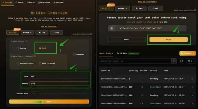 分形比特币（Fractal Bitcoin）测试交互保姆级教程