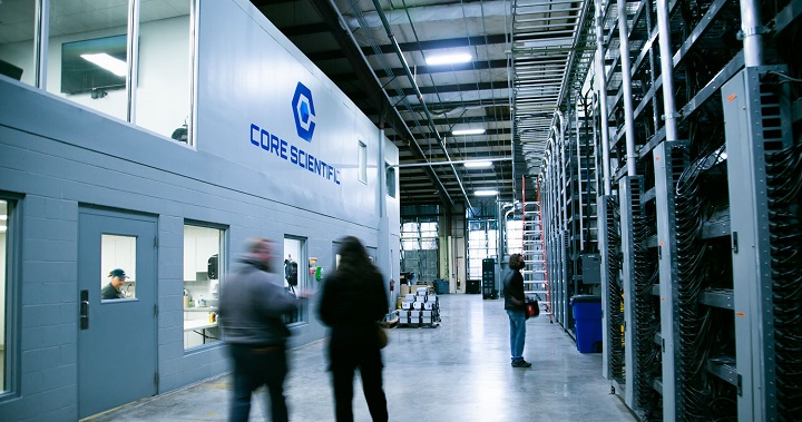 Core Scientific比特币矿企重组后重上市，股价跌超30%