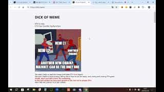 ERC7660革新Meme币领域，引领新热点！首个代币Dick空投来袭，0.1Eth主网钱包即享福利