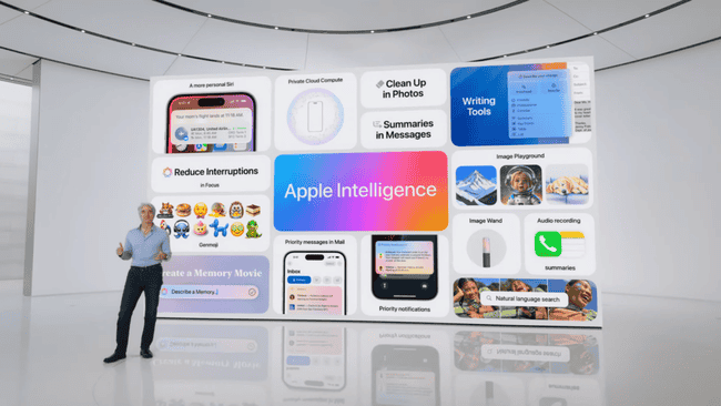 苹果iOS18新功能概览：AI系统Apple Intelligence、Siri融合ChatGPT、Emoji生成等亮点