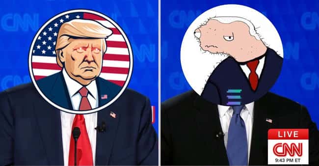 迷因币民调：$TRUMP跌幅远低于TRUMP跌幅远低于BODEN，选民更倾向川普？