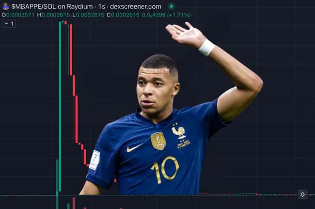 姆巴佩X账号遭黑客攻击发布迷因币$MBAPPE：有人8秒内获利700倍，也有人亏损百万美元