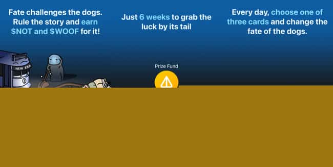 Notcoin携手Lost Dogs发布同名新游戏，玩法教学、领取$NOT和$WOOF全攻略 