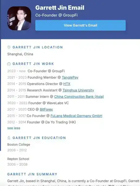 币安爆仓黑天鹅操盘手揭秘：神秘巨鲸Garrett Jin身份曝光！