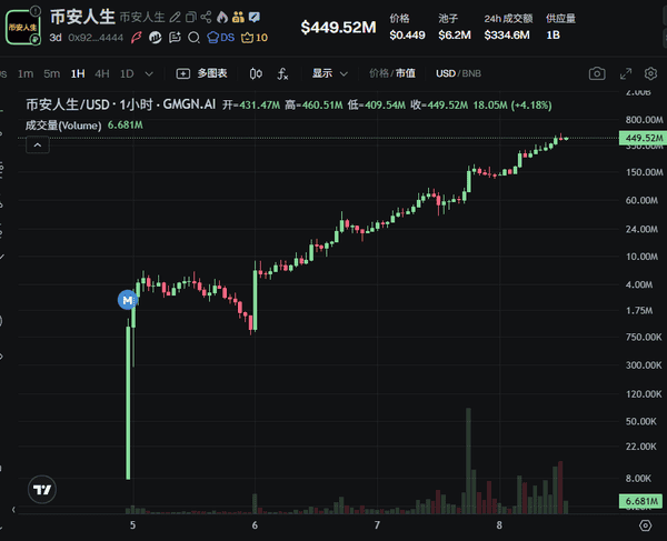 “币安人生”狂飙6000倍，中文Meme强势崛起！