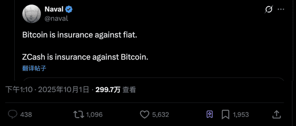 Naval喊单助力ZEC暴涨三倍，隐私项目新机遇！