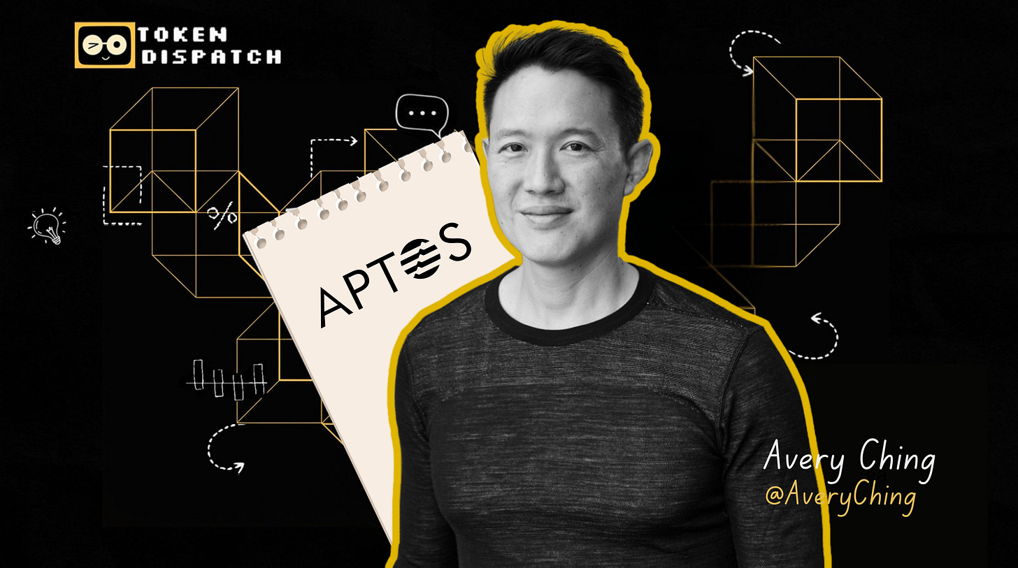 12亿美金RWA背后的推手：Avery Ching如何在熊市中为Aptos开辟“华尔街专属”之路？