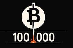 比特币“半夜插针”触及10万美元,24小时暴跌超5.8%!