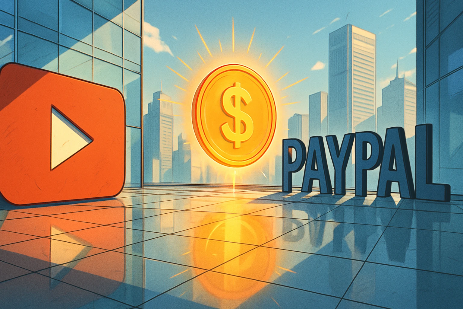 YouTube重磅推出:美国创作者现可用PayPal稳定币PYUSD直接提现收益