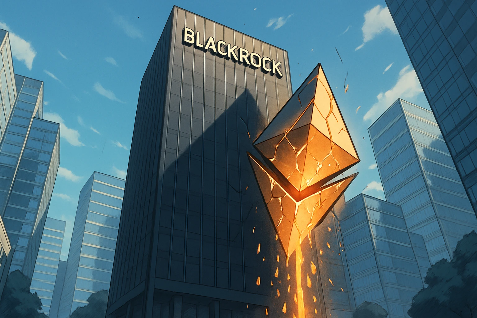 贝莱德引爆加密市场大逃杀：以太坊ETF单日狂抛2.25亿美元创纪录