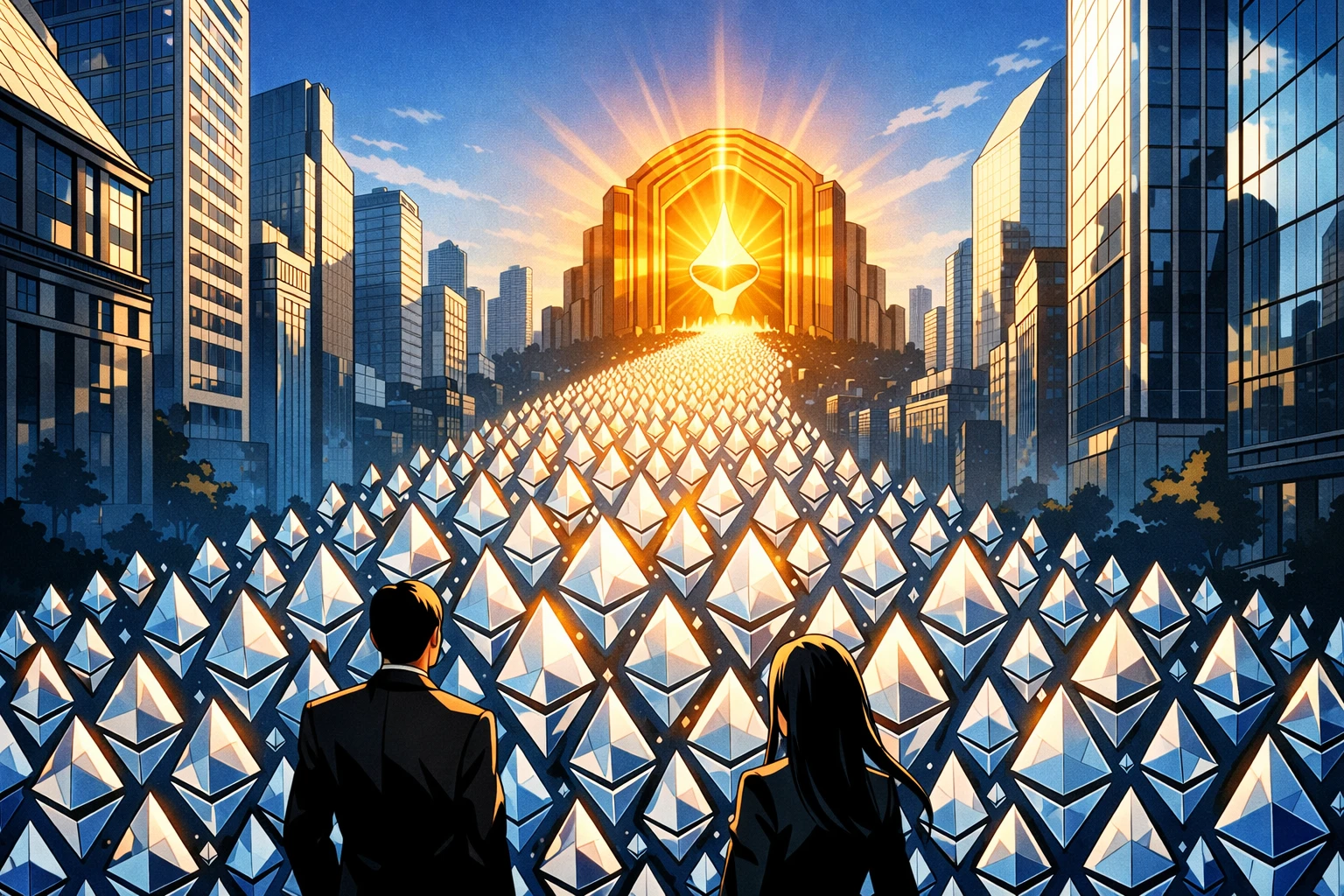 以太坊质押狂潮：166万枚ETH抢筹入场，退出通道清零预示暴涨行情？