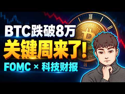 加密市场又回到熟悉的下跌节奏!FOMC关键周来了