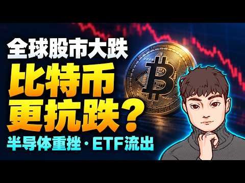 全球资本市场遭遇“黑色星期四”美股暴跌、黄金跳水,加密市场相对坚挺