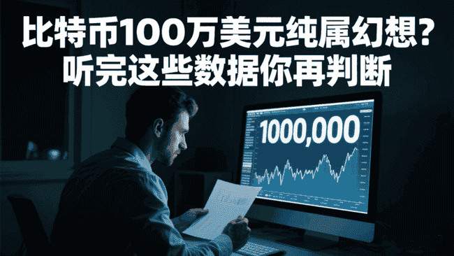 百万美元比特币不是梦！这组数据将颠覆你的认知