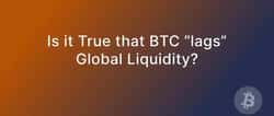 比特币真的是“滞后于”全球流动性吗？未必如此！