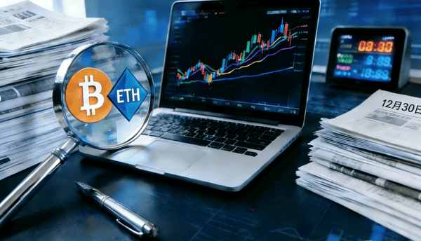 12.30币市警报：比特币以太坊暴跌破位，关键支撑位恐将失守！